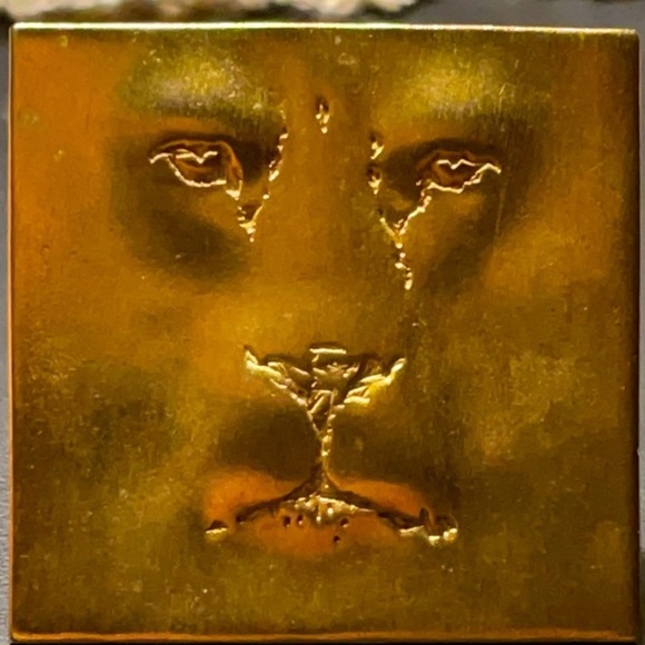 Jonette Jewelry JJ Lion Head Modernist Pin BROOCH Gold Tone GORGEOUS Piece 🦁 - Picture 16 of 16
